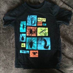 Black children’s graphic t shirt